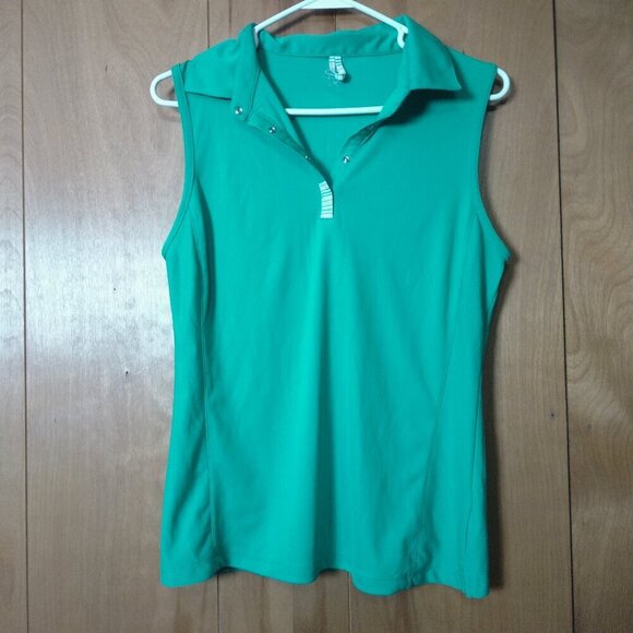 Lot of 6 Women's Medium Short Sleeve Shirt Tanks Activewear Athletic (L80) - Picture 7 of 7